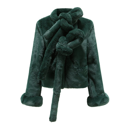 Faux fur olli coat 001