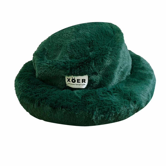 Faux fur hat Chapeau